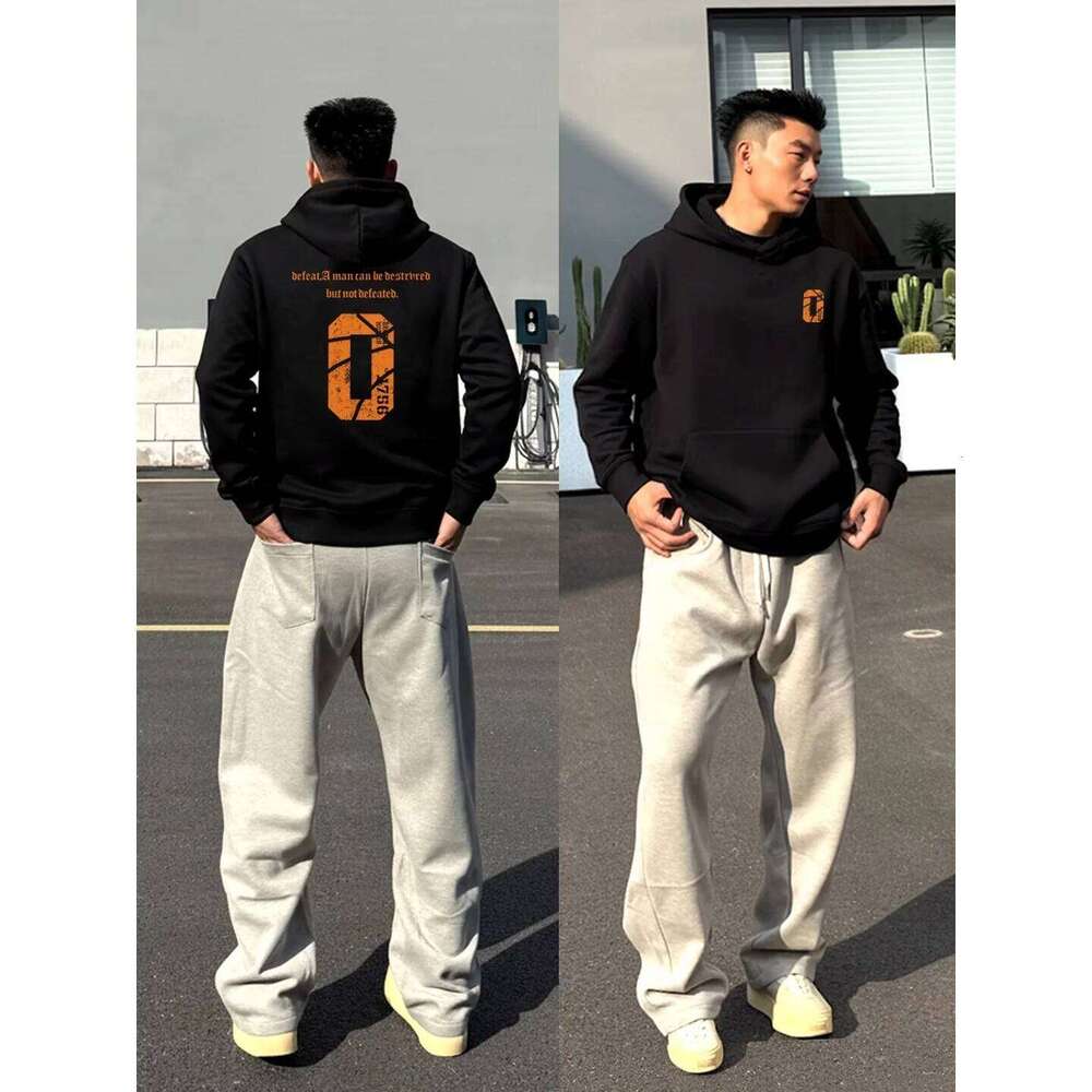 American Hip-hop Letter Print Hoodie Autumn Winter 2025 New Oversize Cotton Plush Pullover Loose Y2K Tops Warm Men clothing Z260314