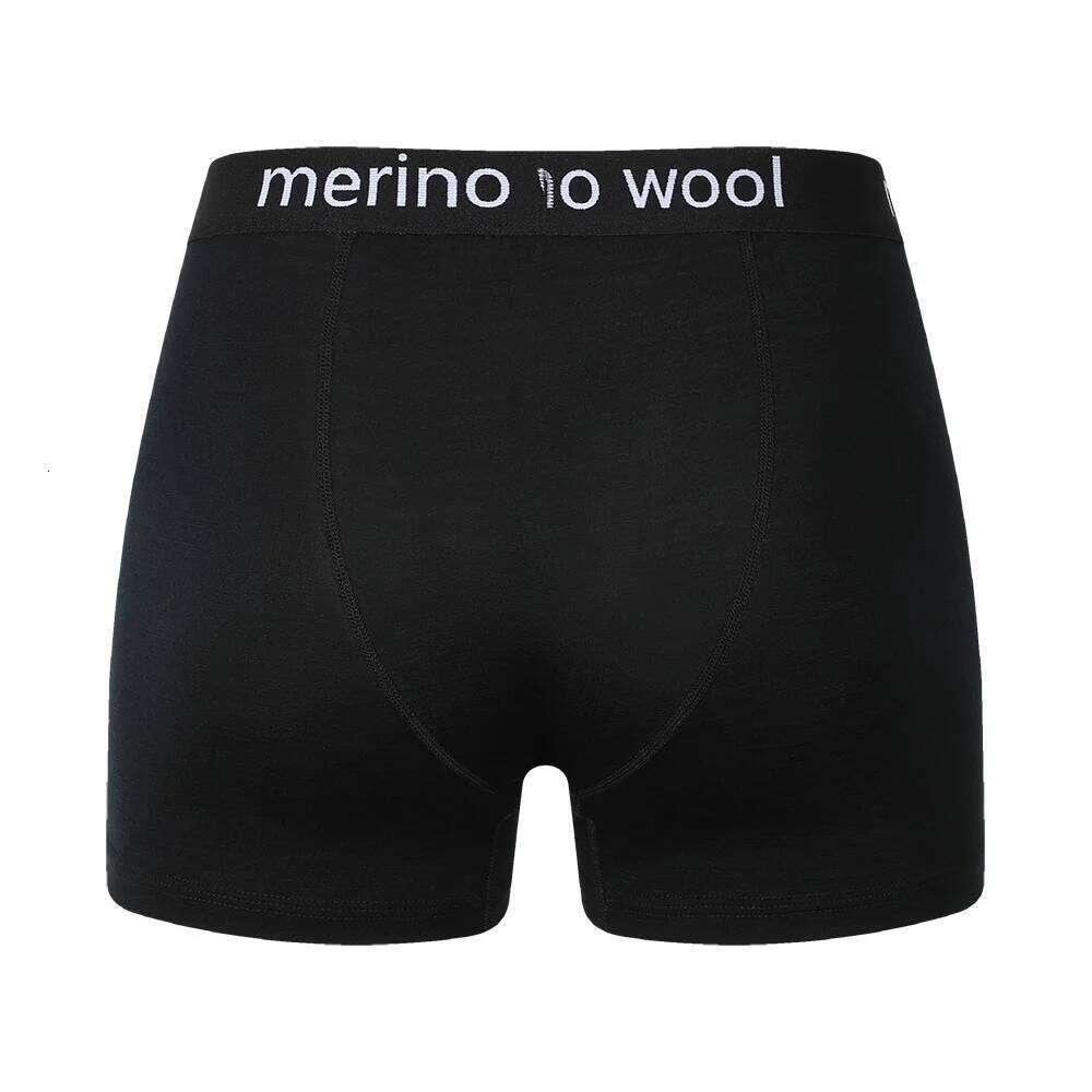100% Briefs Mens Merino Wool Underwear Boxer Shorts Everyday Soft Breathable Anti-Odor Sports Fitness Boxers