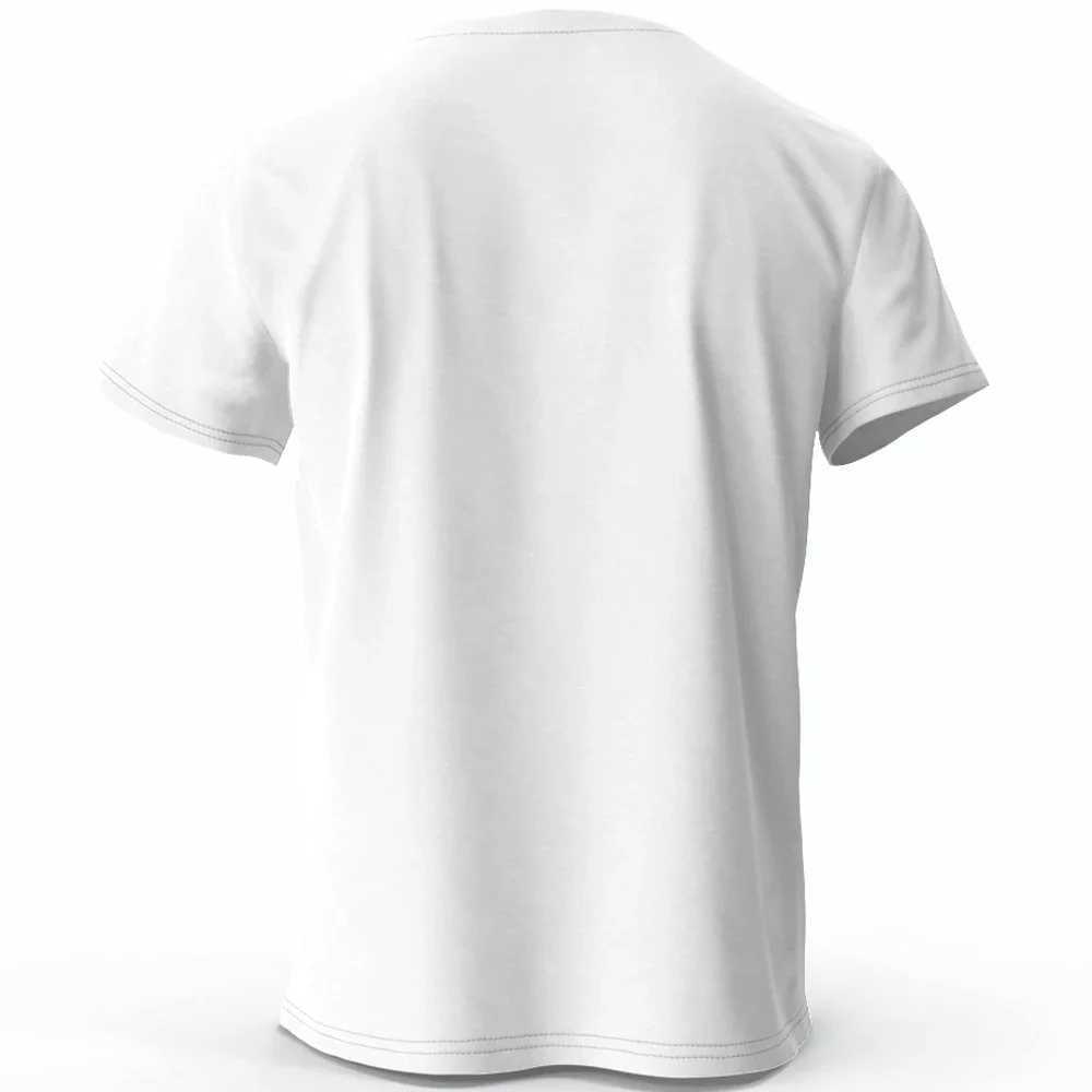 Mens Summer Essential 100 Cotton Printed T-Shirt Soft Breathable Round Neck Short Sleeve Tee Unisex Casual Wear D260313