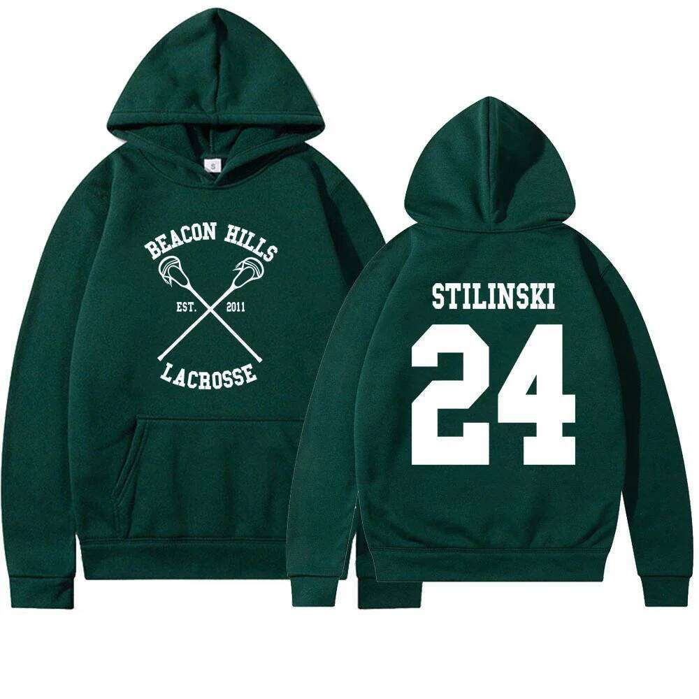 Teen Wolf Hoodies STILINSKI 24 LAHEY 14 MCCALL 11 Fashion Print Streetwear Men Women Sports Sweatshirts Hoodie Harajuku Clothing 26Y0313