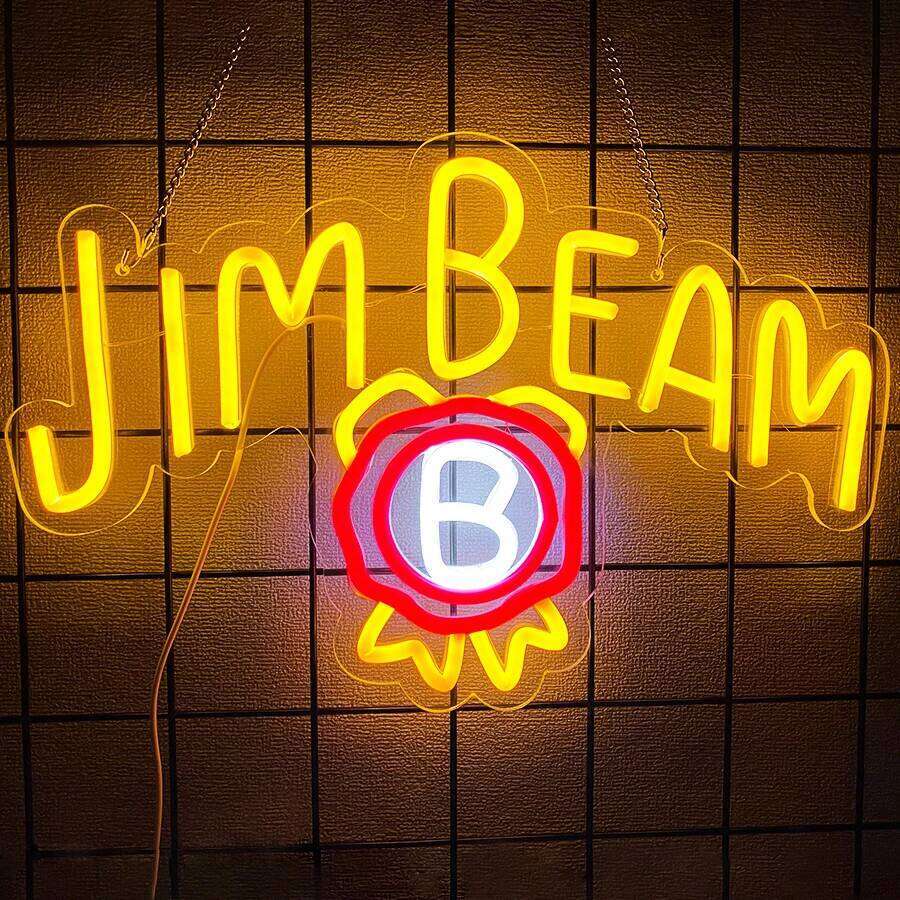 Bud Light Led Neon Sign, Beer Glass Collision Icon, Used For Commercial Decor In Bars, Parties, Restaurants, Man Caves And Shops 26H0313