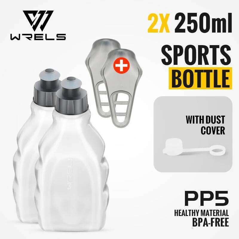 WRELS Handheld Sports BPA-Free Water Bottles the Running Hydration Belt for Marathon Hiking Cycling Z260313