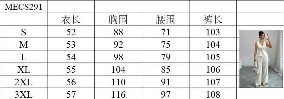 2026 Summer Womens Sleek Two-Piece Set Solid Color Sleeveless Vest High-Waisted Wide-Leg Pants Modern Co-ord Set M260313