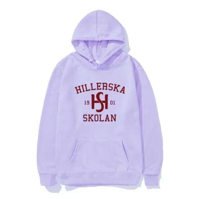 Young Royals Skolan Hoodie Hillerska Unisex Hooded Sweatshirt Graphic Versatile Trendy Long Sleeve Pullover Tv Show Tops Z260314