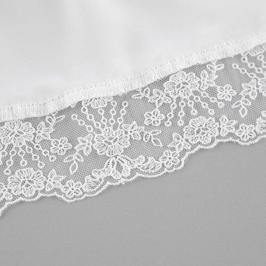 European And American Women S Fashion Set New Spring Summer Cross Border Style Satin Imitation Silk Lace Patchwork Waist Cinching Short Sleeve Skirt M