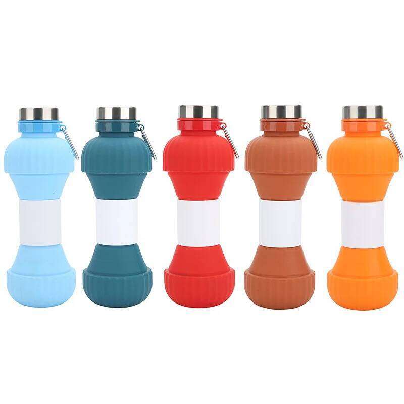 Sports Summer Kettle Large Capacity Silica Gel Foldable Outdoor Water Portable Cup Cycling Hiking Travell Z260313