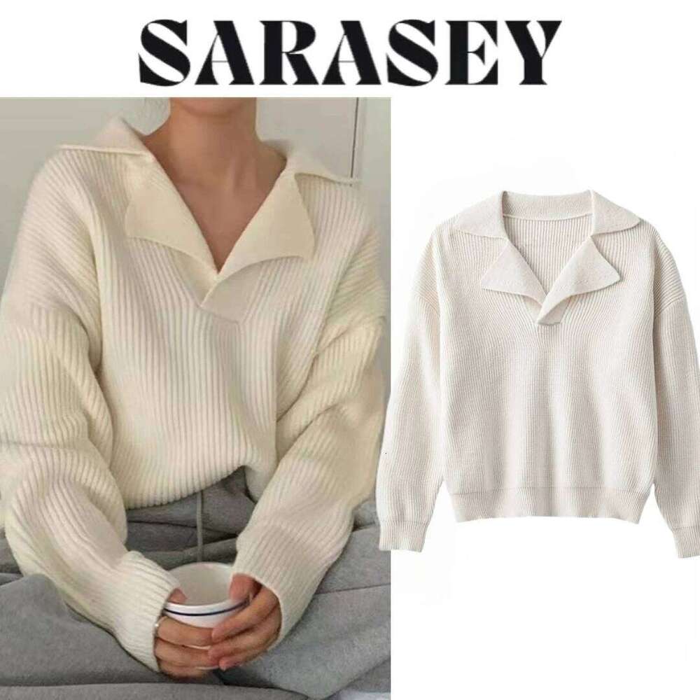 Ropa Mujer Winter 2025 Long Sleeve Women Knitted Sweater French Style Female Casual Versatile Soft Loose Pullover Tops Z260313