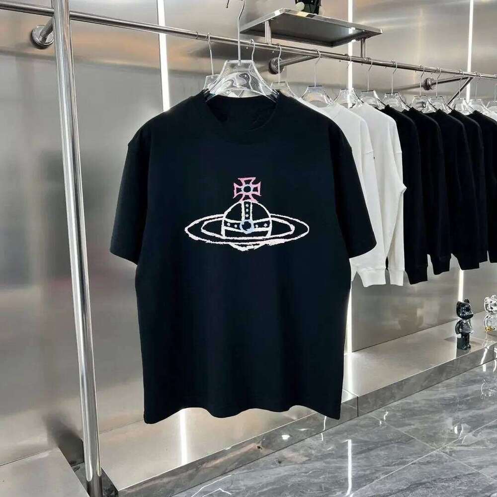 Summer Ins Trendy Brand Street Loose Crew Neck Top American Ruffian Handsome Heavy Cotton Short-sleeved T-shirt Men and Women Z260314