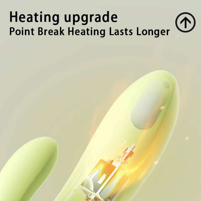 2-in-1 Female Dildo Bunny Vibrator Adult Toys Clitoral Orgasm G-Spot Stimulation Sex Store 26H0313