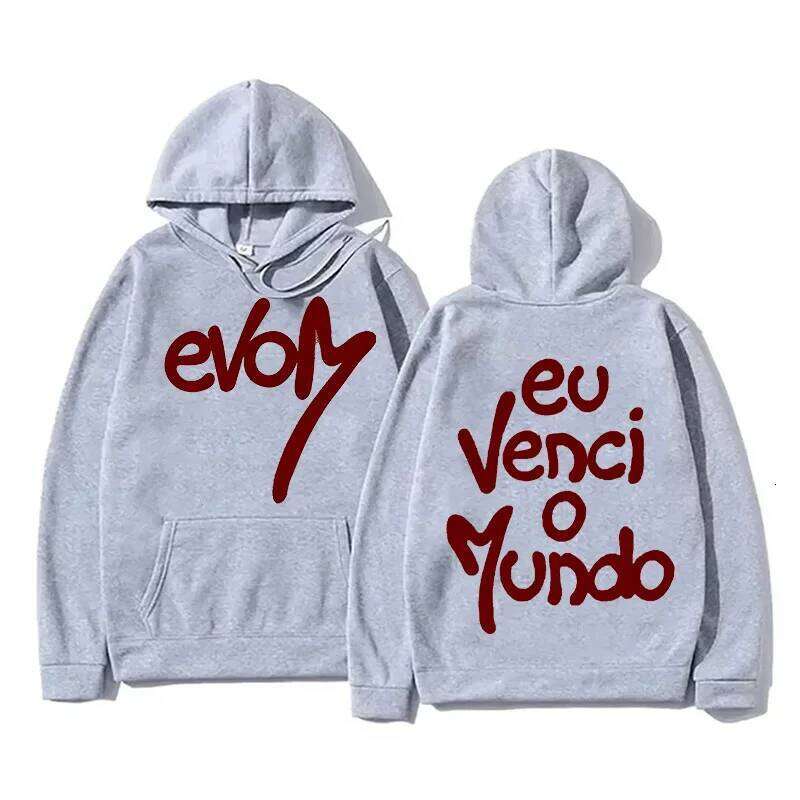 EVOM - Veigh Merch Tour 2025 Hoodie Men Women Rock Punk Gothic Streetwear Male Casual Fleece Oversized Hoodies Unisex Sweatshirt Z260314