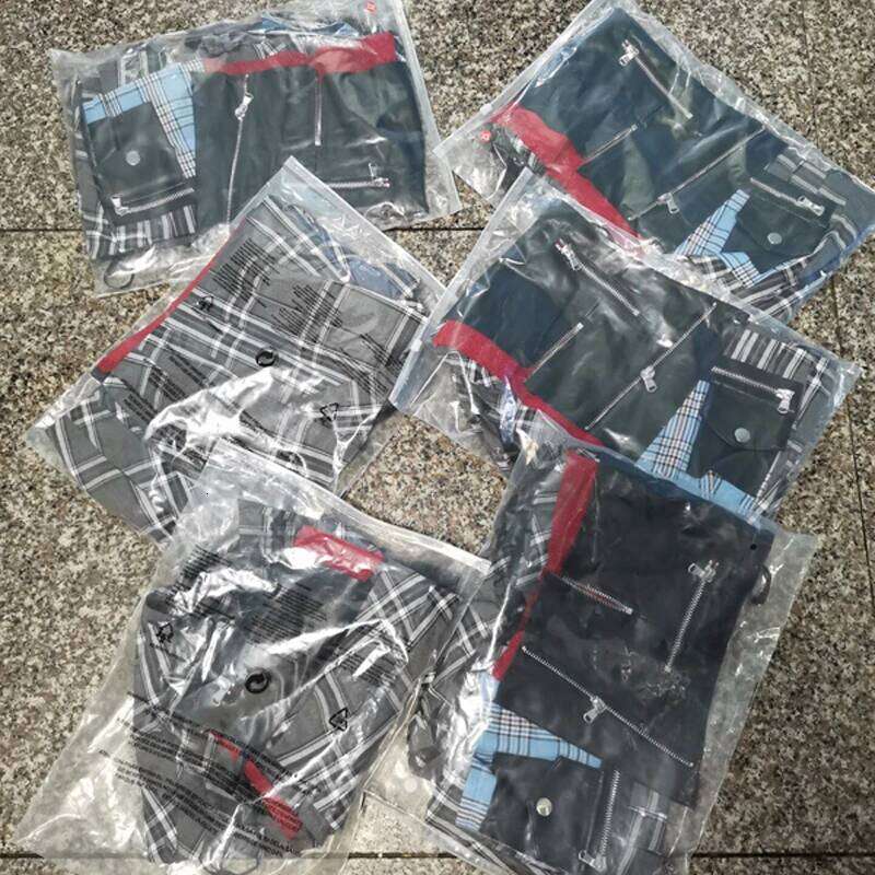 2025 Trendy Women Plaid Leather Patchwork Design Mini Skirts Y2k Streetwear Female Modern Punk Irregular Short Pleated Skirt