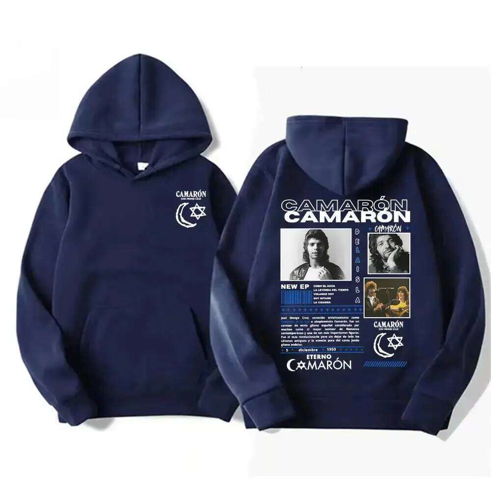 Rock Band Camaron Delaisla Tour 2025 Autumn and Winter Printing Merch Hip Hop Punk Hoodies unisex Z260314