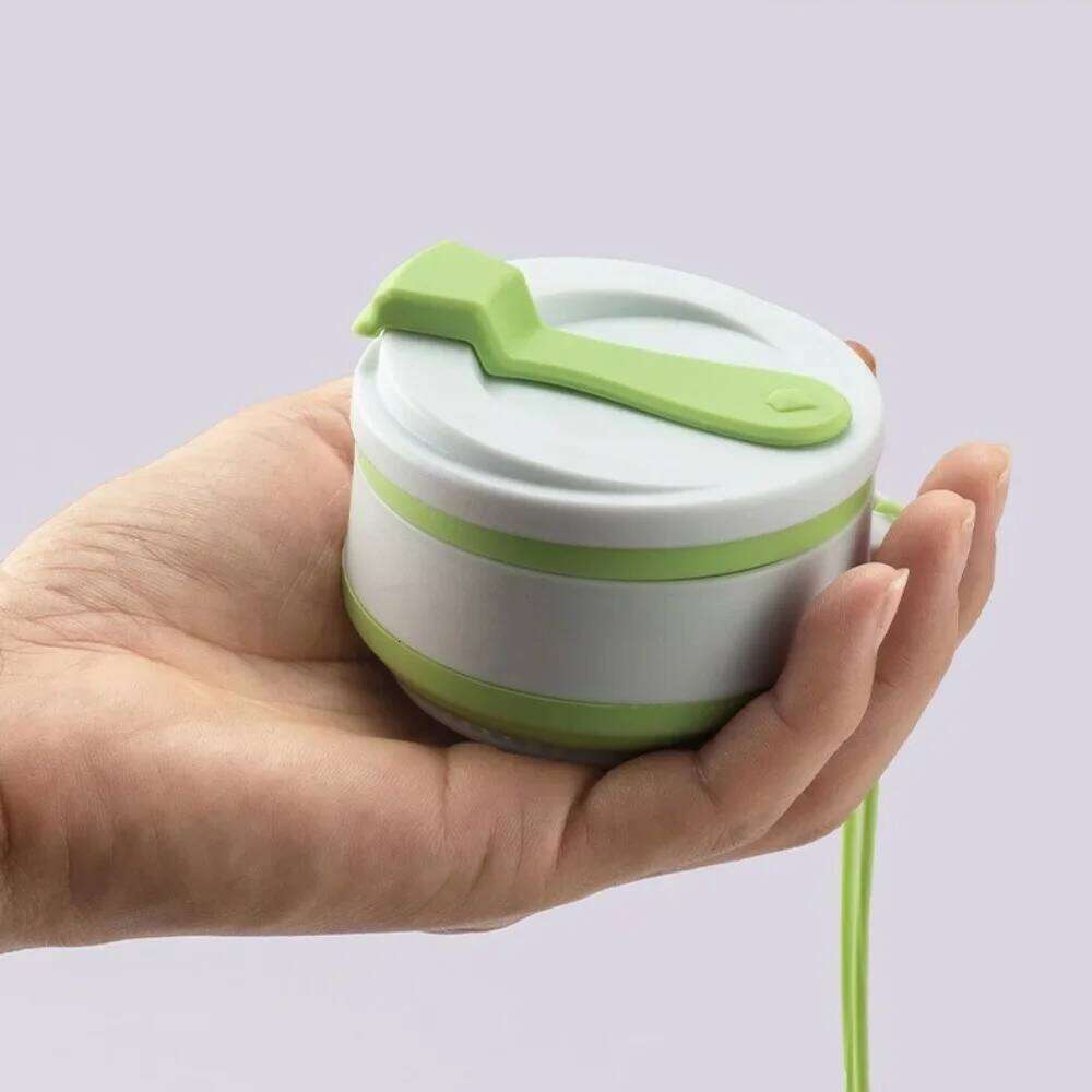350ml Silicone for Travel And Camping Portable Compression Folding Telescopic Outdoor Foldable Water Cup Z260313