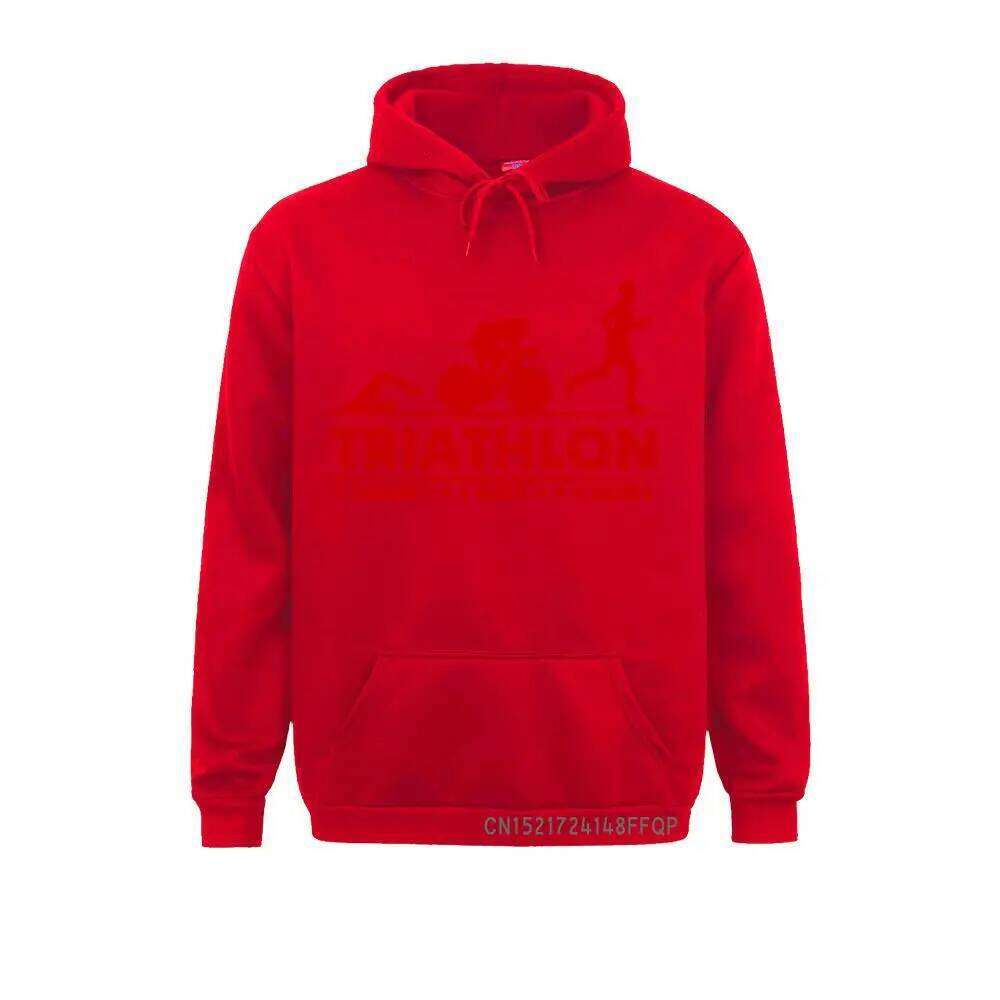 Pocket Pullover Triathlon Swim Bike Run Athlete Sport Hoodie Men Streetwear Oversized Harajuku Mens Sweatshirt Z260314
