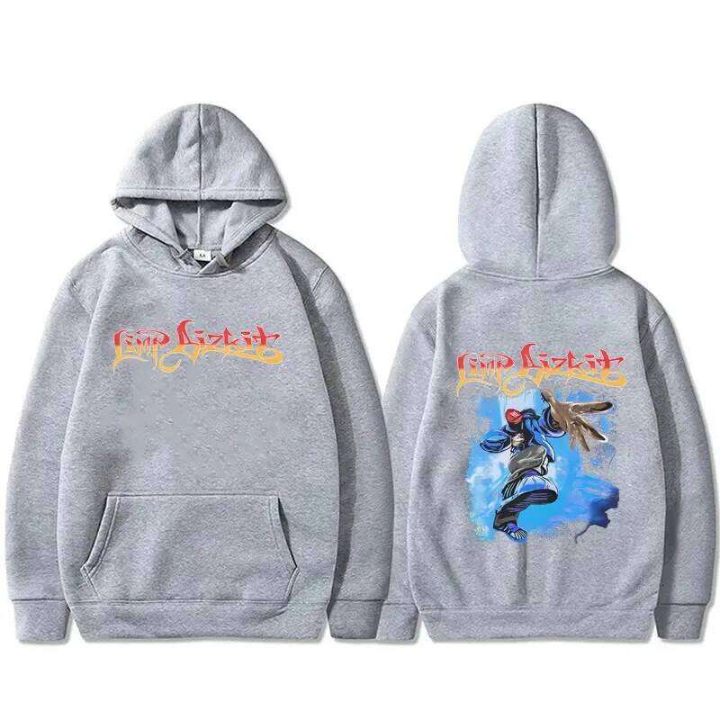 Autumn/Winter Rock Band Limp Bizkit Significant Other Men's/Women's Retro Harajuku Street Wear Men's Fashion Casual Hoodie Z260314