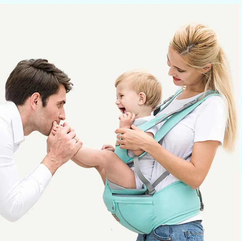 Baby Carrier Ergonomic Baby Hipseat Carrier Front Facing Kangaroo Baby Wrap Carrier Infant Sling Infant Hipseat Waist Baby Gear X260313