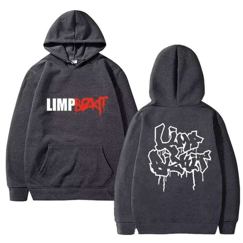 Best Known Limp Bizkit Bill Fashion Retro Sporty Casual Wear Men's/Women's Fleece Long Sleeve Hooded Sweatshirts Z260315