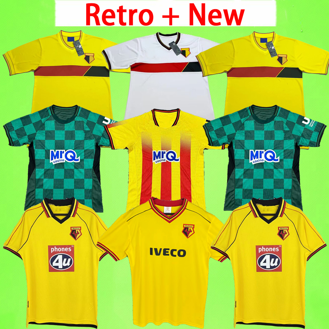New + Retro WatfordWatford soccer jerseys 25 26 27 Football shirt Men kit 85 86 87 88 home away third Maillot de football 2025 2026 2027 yellow 1985 1986 18=987 1988