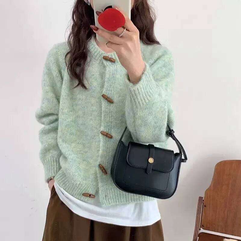 Autumn Winter Cardigan Sweater Women Knitted Coats Fashion Female Long Sleeve Solid Casual Knitwear Jackets Knit Cardigans Tops Z260313