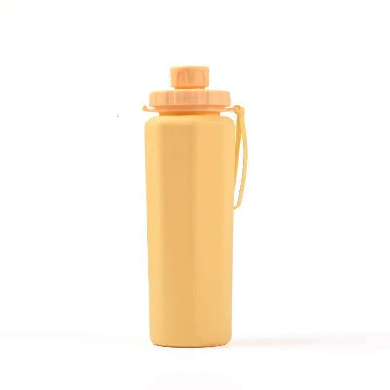 2025 New Sports Kettle Portable Anti-drop High Temperature Foldable Food Grade Silicone Cup Water Bottles Z260314