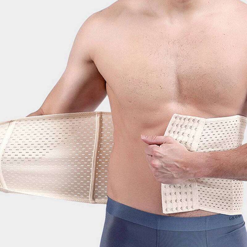 Men Slimming Body Shaper Waist Trimmer Belt Corset For Abdomen Belly Shapers Tummy Control Fitness Compression Shapewear 26Y0312
