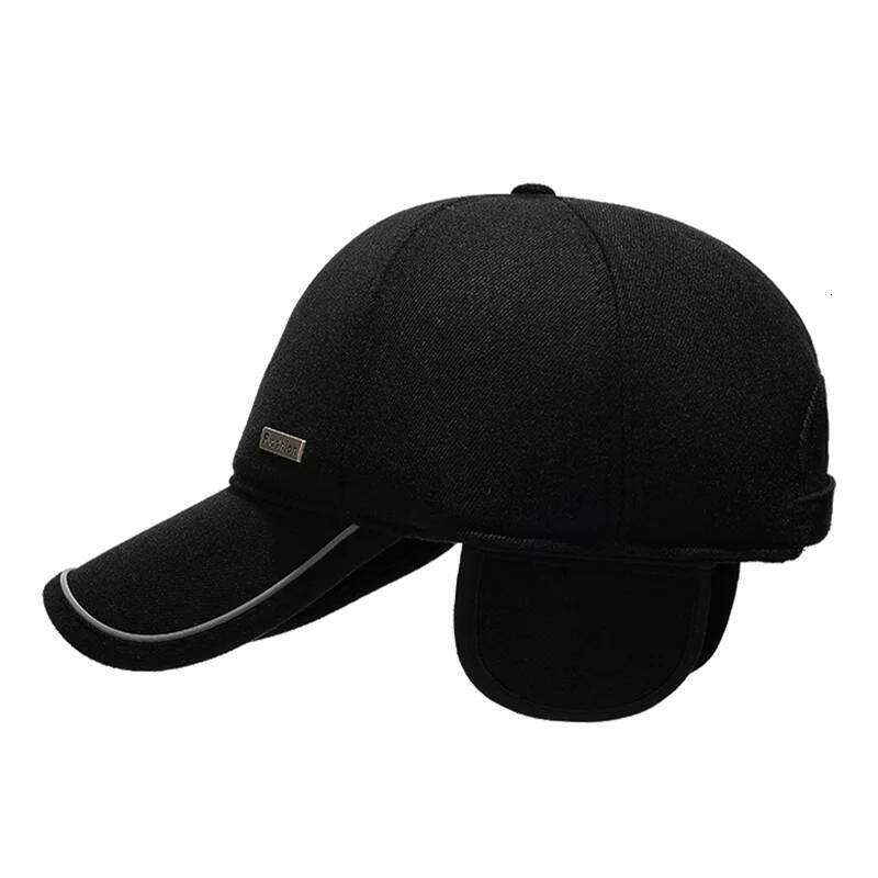 NORTHWOOD Winter Thermal Baseball Cap with Ear Flaps Fashionable Unisex Outdoor Windproof Cotton Dad Hat Thickened Trucker Caps Z260314
