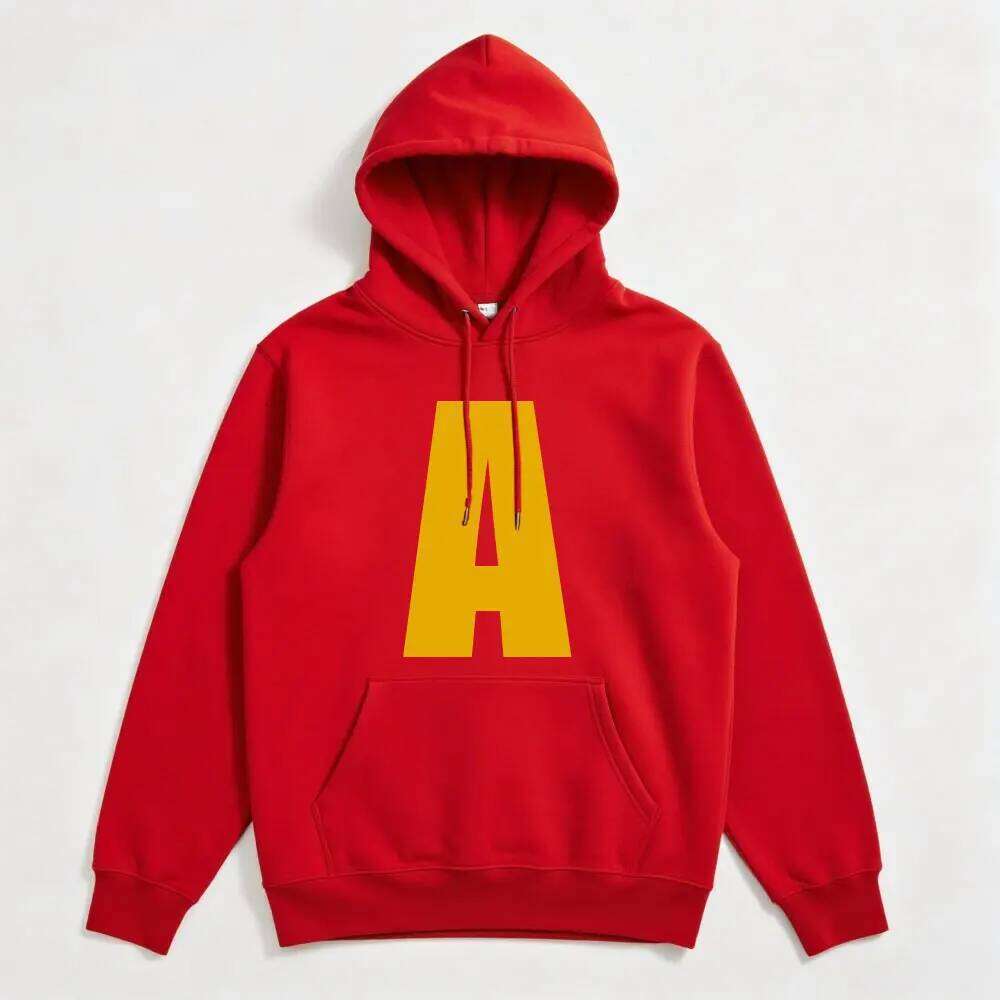 Christmas Gift Alvin and The Chipmunks Cartoon Hoodie Camisa S/P Movie Promo Animation Long Sleeve Hoody Sweatshirts Unisex Tops Z260315