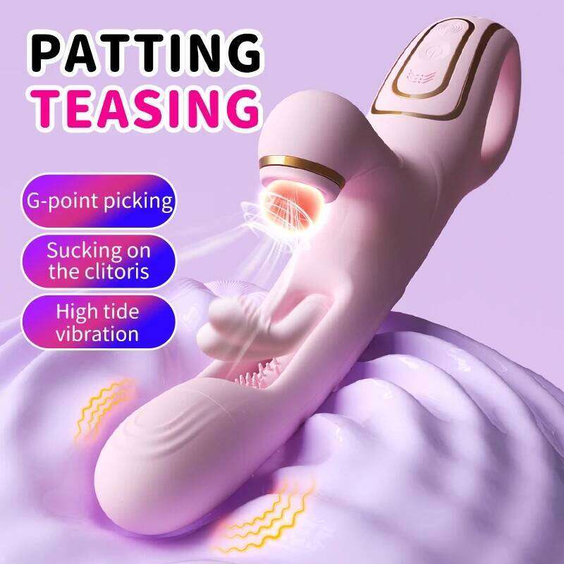 Lust Licking Tongue Vibrator Three Modes Massager Suction Waterproof Women Sex Adult Toys 26H0313