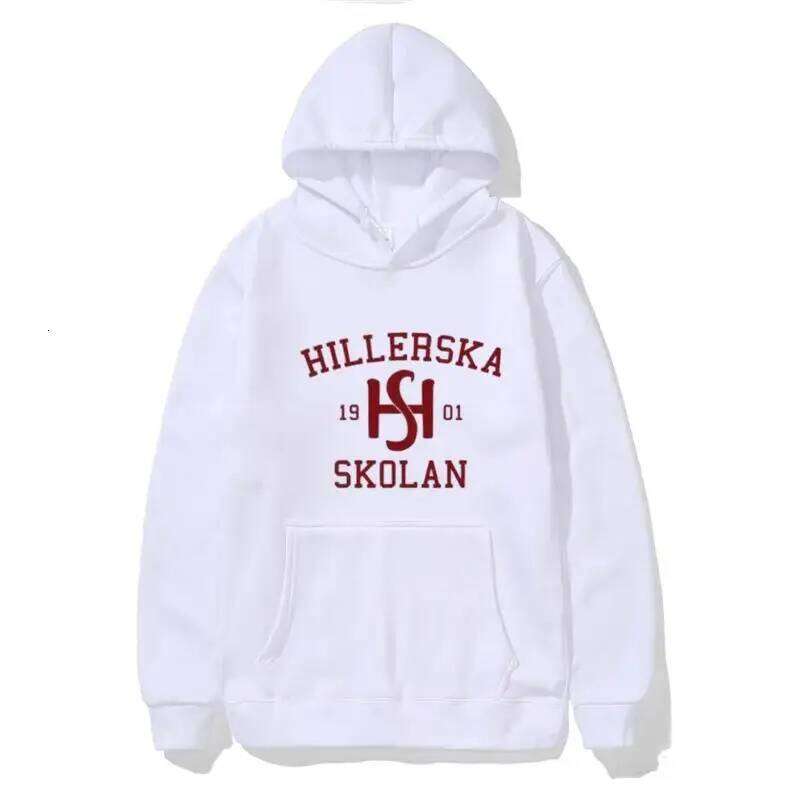 Young Royals Skolan Hoodie Hillerska Unisex Hooded Sweatshirt Graphic Versatile Trendy Long Sleeve Pullover Tv Show Tops Z260314