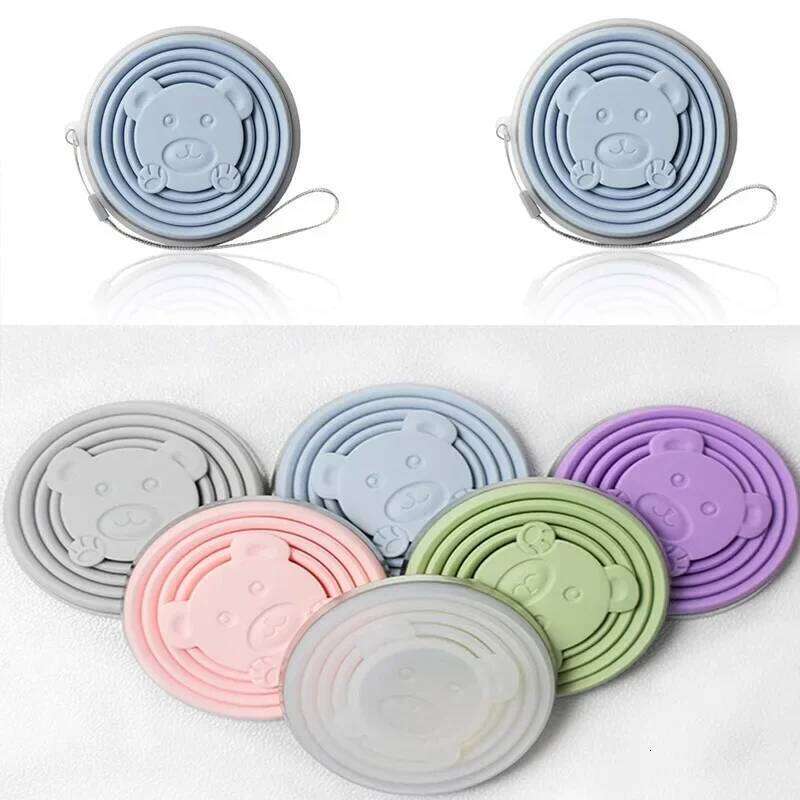 180/270/320ML Folding Cups BPA FREE Food Grade Water Cup Travel Silicone Retractable Coloured Portable Outdoor Coffee Handcup Z260313