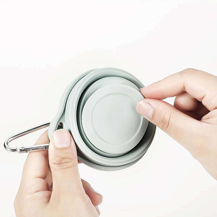 180ML Water Cup Foldable with Lid Coffee Outdoor Travel Portable Drinking Tea Telescopic 1PC Folding Mini Silicone Supplies Z260314