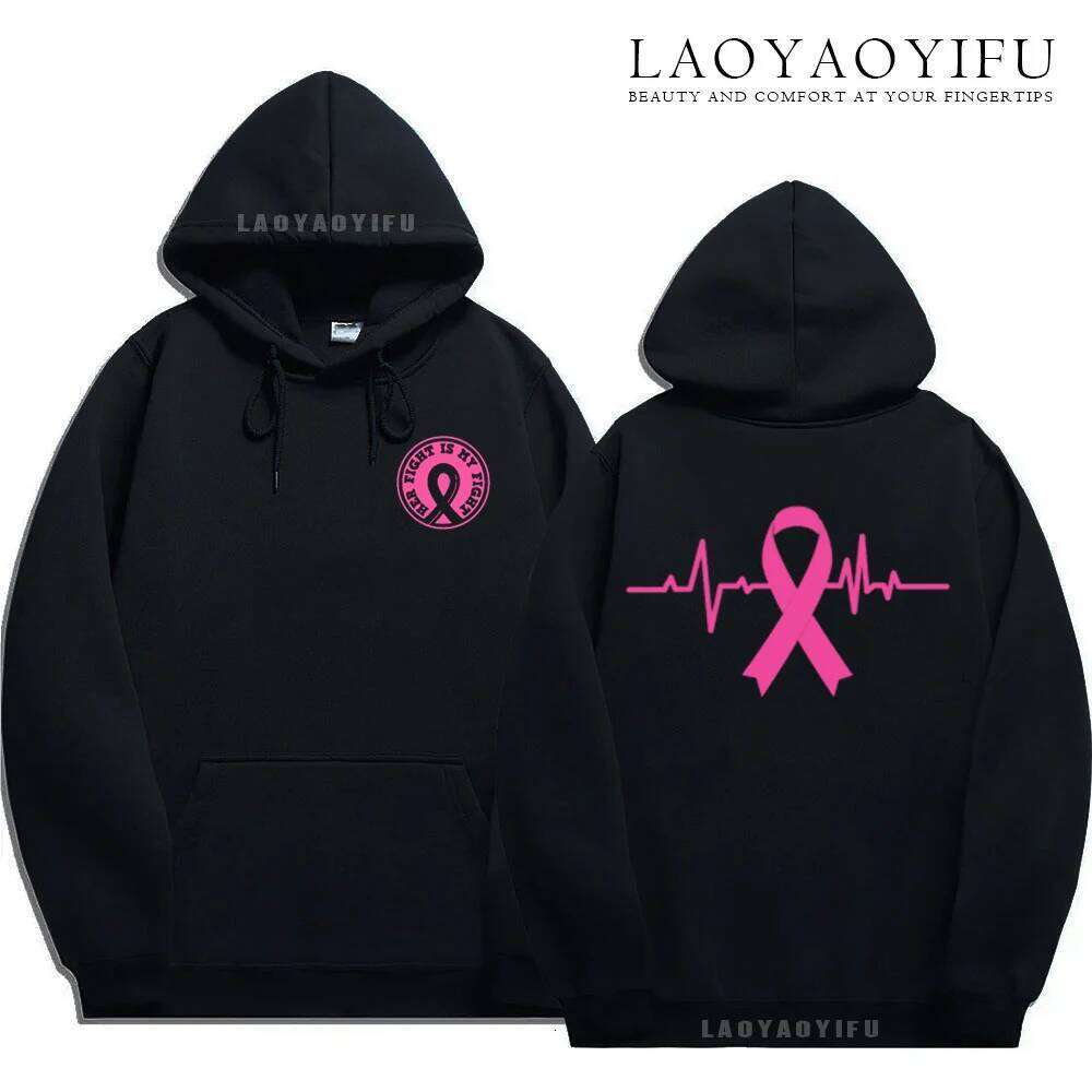 Family Pack Awareness Hoodies Survivor Support Winter Collection Spring and Autumn Pink Ribbon Breast Cancer Gifts Z260314