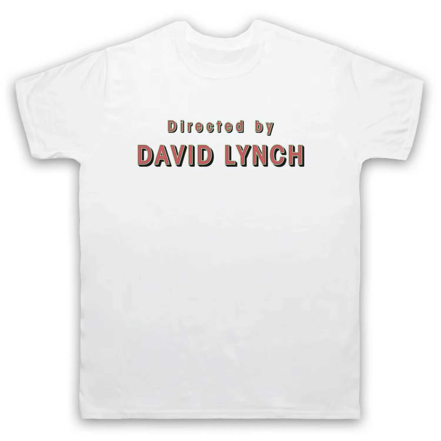 2026 T-shirts Are Selling Well in Summer TWIN PEAKS DIRECTED BY DAVID LYNCH CULT TV SHOW Printed T-shirt D260313