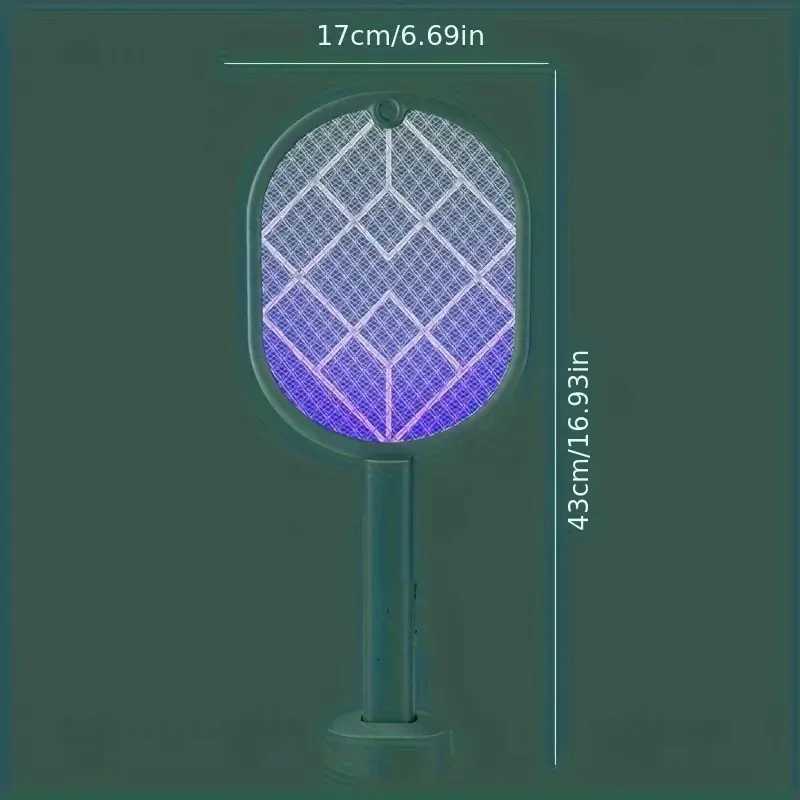USB rechargeable electric mosquito swatter household mosquito killer lamp two in one mosquito repellent artifact fly swatter pow H260313