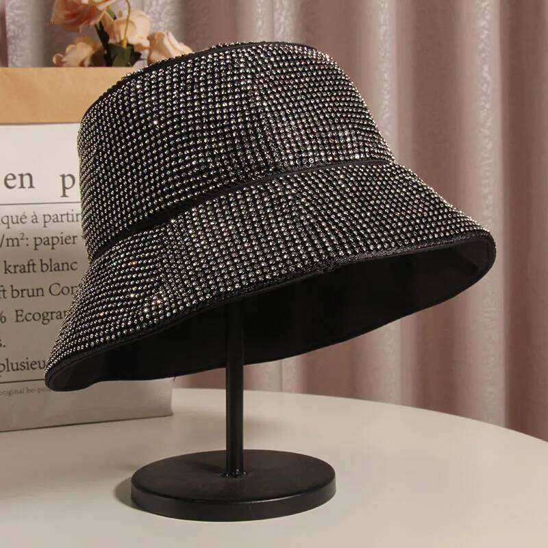 Gold 2023 new rhinestone empty luxury women's hat autumn fashion Baseball cap gorra hombre Z260314