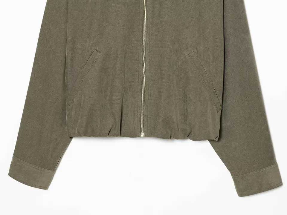 KONDALA Trendy Casual Pants Set Women Elegant High Street Loose Lapel Zipper Jacket Drawstring Trousers 2026 Spring Holiday Set M260313