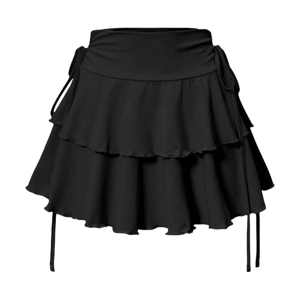 2025 New Sexy Mini Women Fashion Outdoor Versatile High Slim Fit Elastic Waist Short Skirt Z260314