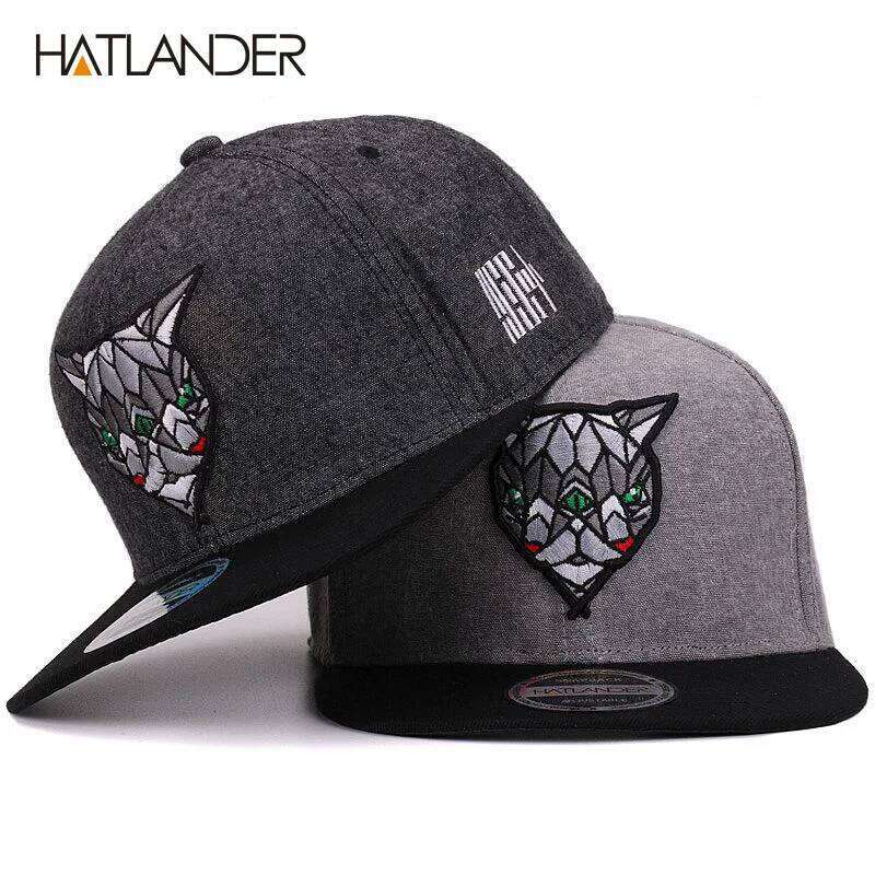Hatlander 3D Devil Eyes Baseball Retro Gorras Hats Planas Chapeau Flat Bill Hip Hop Snapbacks Caps For Men Women Unisex Z260314