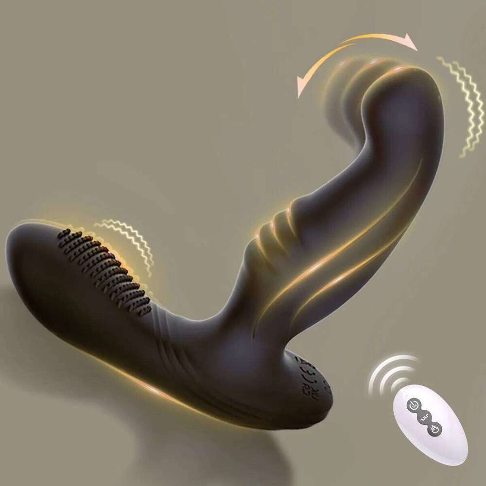 10 Wiggling Butt Plug Prostate Massager Male Men Sex Toy Vibrator Adult Toys Anal Dildo for Couples 26H0313