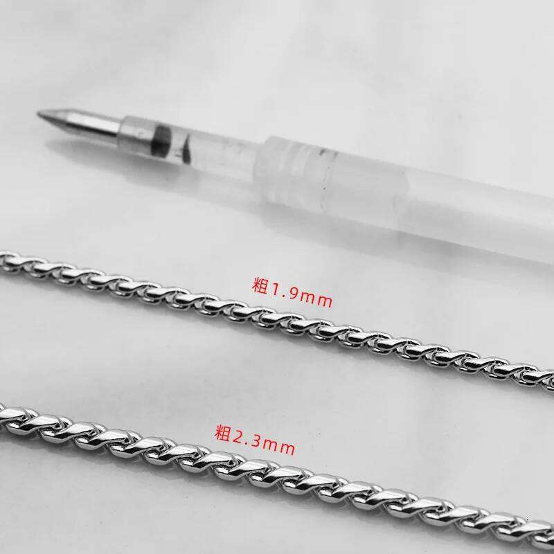 Fashion Stainless S-shaped Chain Titanium Steel Necklace Men's New Jewelry Gift Hot Sale H260312