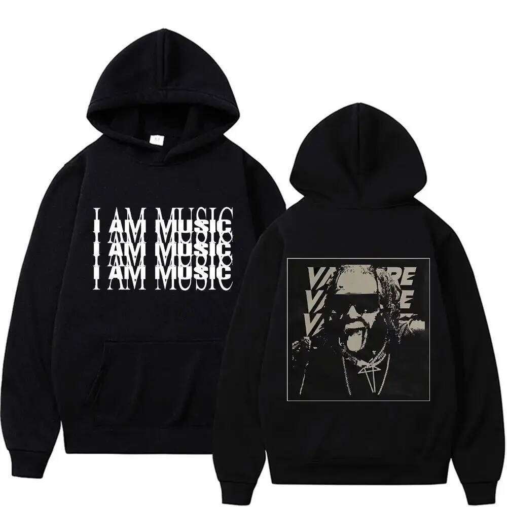 Playboi Carti I AM MUSIC Hoodie Opium Ken Carson Narcissist Tour Antagonist Rap Leisure Men Loose Oversized Top Unisex Z260314