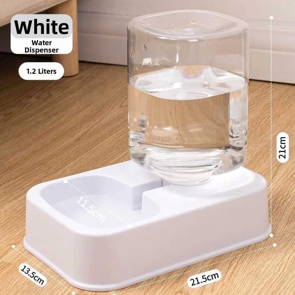 12L/15L Pet Automatic Feeder Plastic Large Capacity Cat Dog Water Dispenser Feeder Set 3 Colors 2 Styles H260313