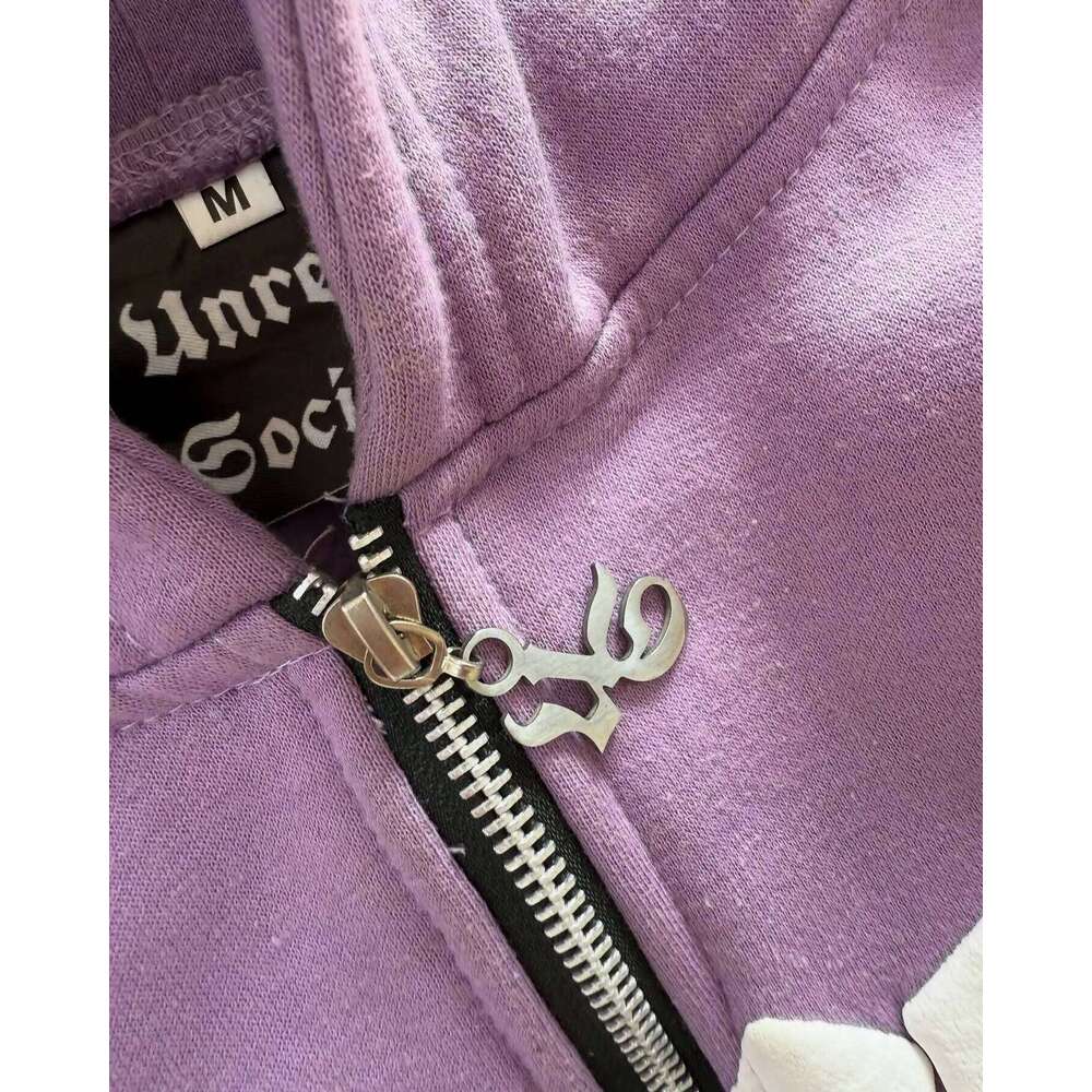 2025 New European American Letter Printed High Street Versatile Autumn Hip Hop Style Casual Men's and Women's Hoodie Z260315