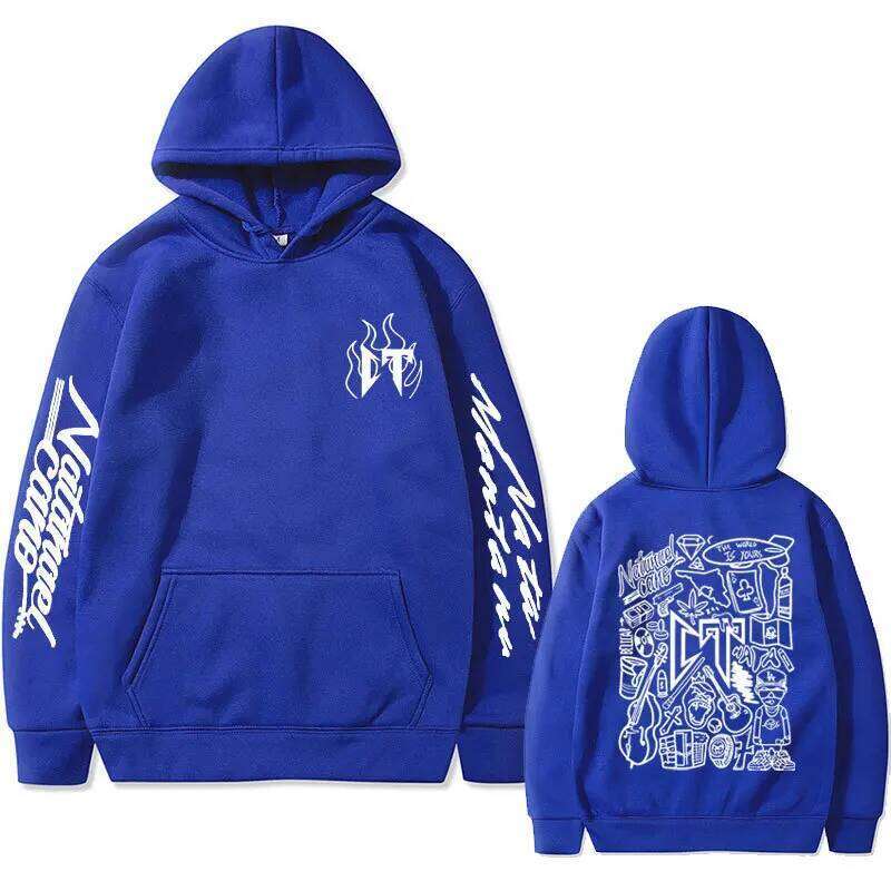 Singer Natanael Cano Corridos Tumbados Sloth CT Double Printing Hoodie Harajuku Sweatshirts Women Men Long Sleeve Clothes Z260315