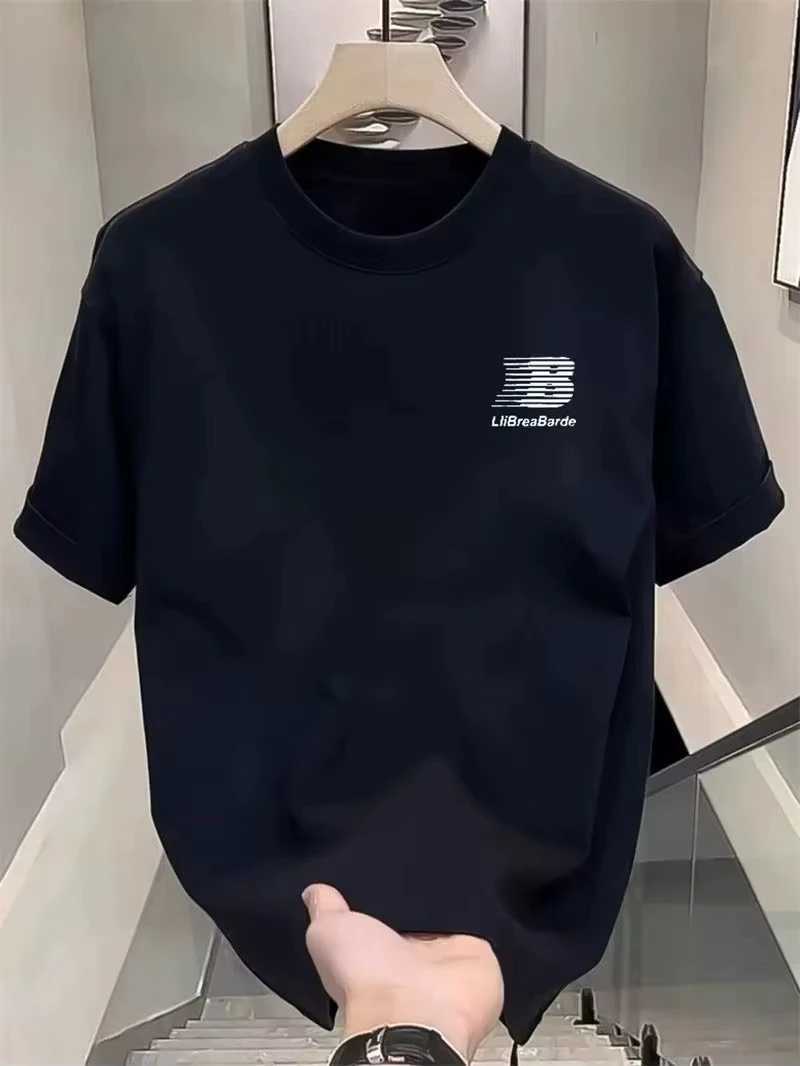 New trend hot mens and womens cotton round neck short sleeved T-shirts fashionable casual short sleeved T-shirts comfortable D260313