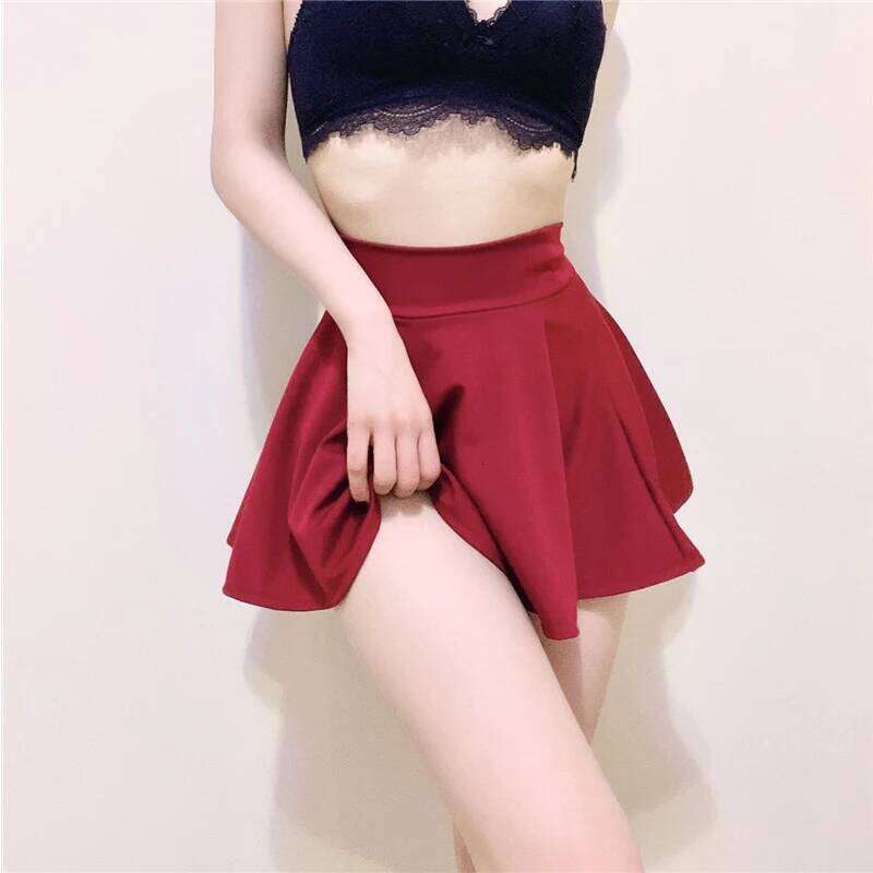 Fashion Mini Summer Women High Waist Pleated Skirt For Girl Korean Tennis Skirts Sexy Lady All-match Clothing Z260314