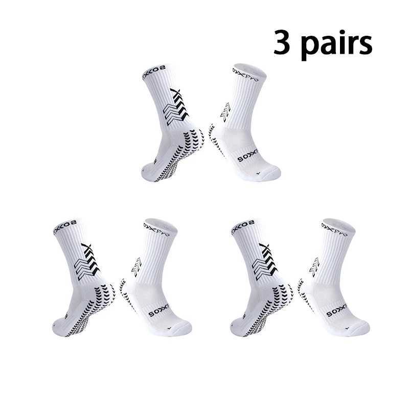 1/2/3 Pairs Soccer Socks Gym Socks Football Socks Men Women Non-slip Elastic Sport Grip Socks Floor Yoga Socks Cycling Socks D260313