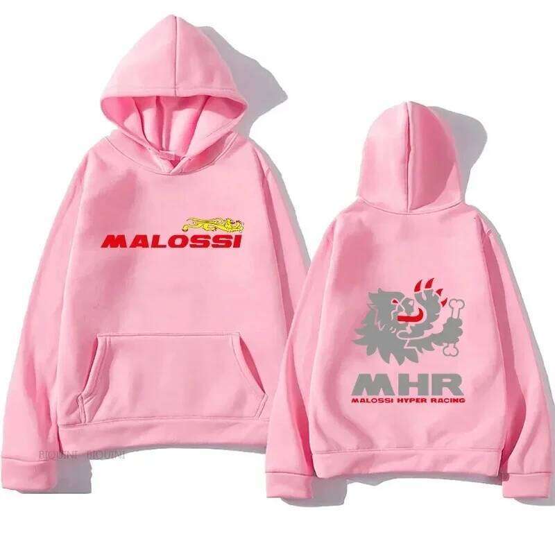 2025 Autumn/Winter Malossi Printed Hoodie and Women's Retro Street Wear Hip Hop Style Fashion Men's Casual Sweatshirt Z260315