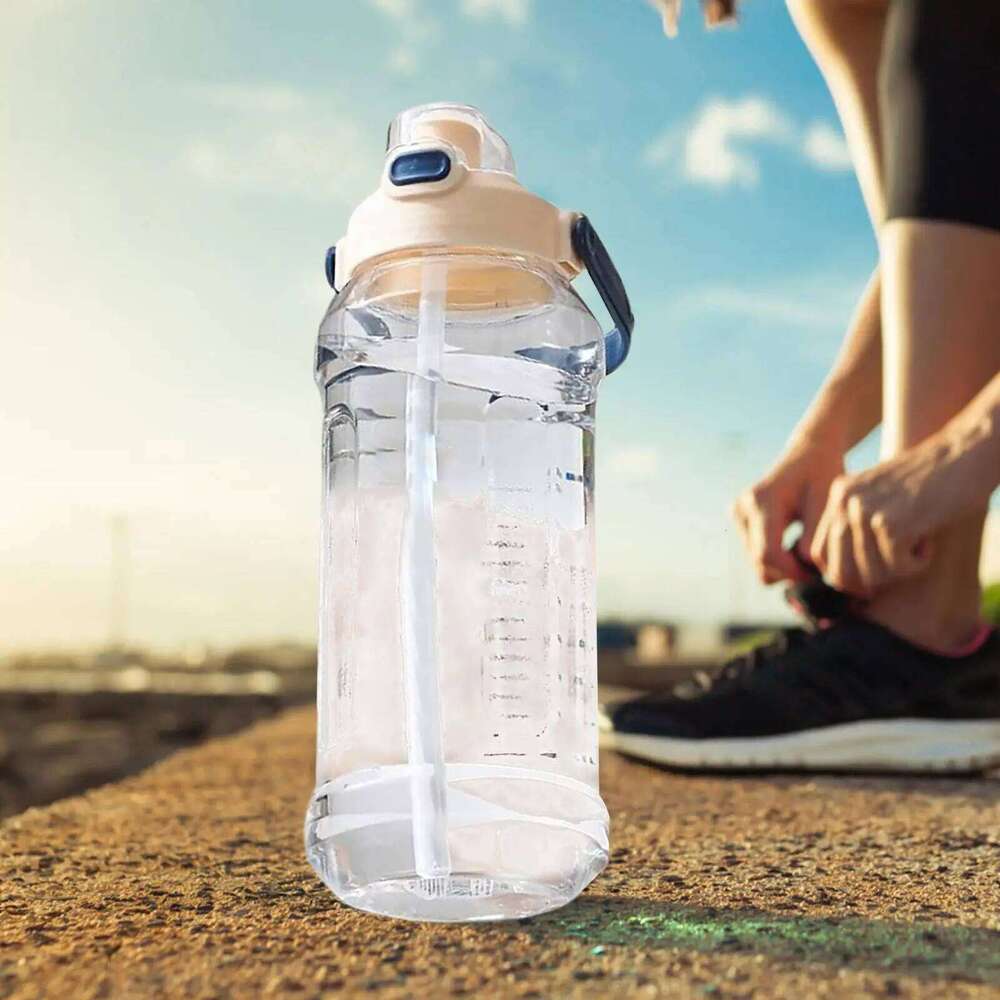 Sport Bottles Leakproof Water Bottle 1.5L Portable Drinking Accessory Leak-Proof Cup For Work Cycling Traveling Camping Outdoor Z260314