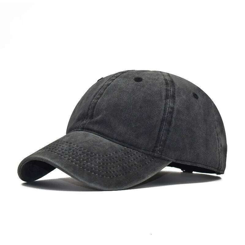 Unisex Vintage Washed Plain Baseball Retro Adjustable Low Profile Dad Hats Men Women Unstructured Soft Cotton Outdoor Cap Z260313